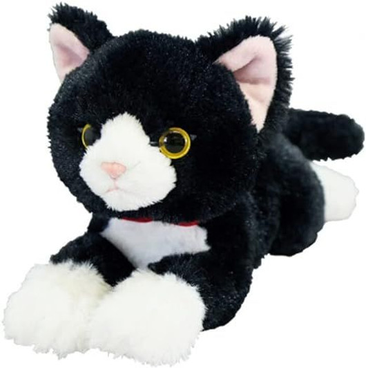 Sunlemon Plush Doll Knee Neko Bicolor Cat