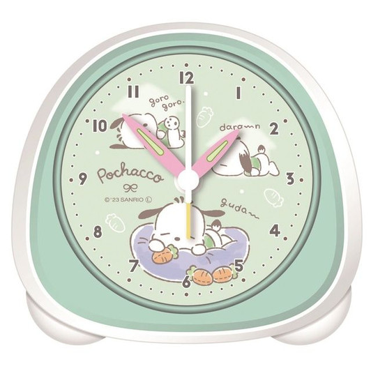 T's Factory Sanrio Alarm Clock with Light Pochacco