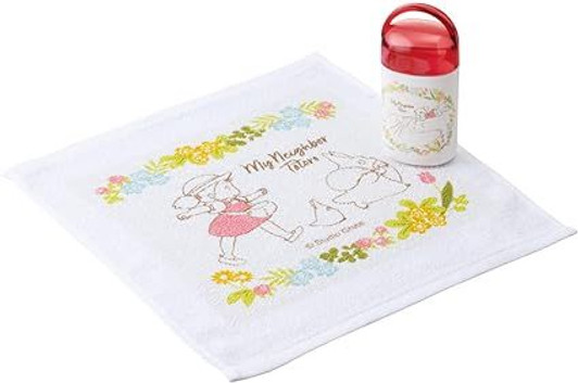 Skater Studio Ghibli Mini Towel with Case My Neighbor Totoro - Totoro and Mei
