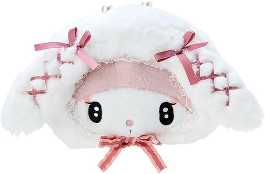 Sanrio Fluffy Mascot Pouch My Melody (Moonlit Night)