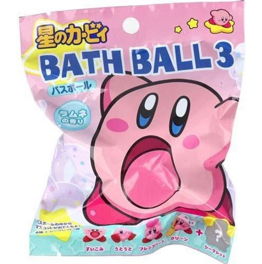 SK JAPAN Bath Ball Figure Kirby 3 (SINGLE RANDOM)