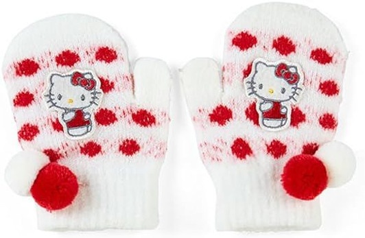 Sanrio Kids Soft Stretchy Mittens - Hello Kitty