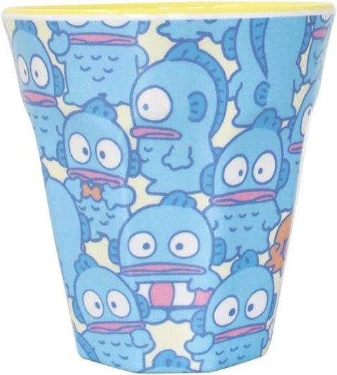 T's Factory Sanrio Melamine Cup - Sanrio Hangyodon (Gyugyu Pattern)