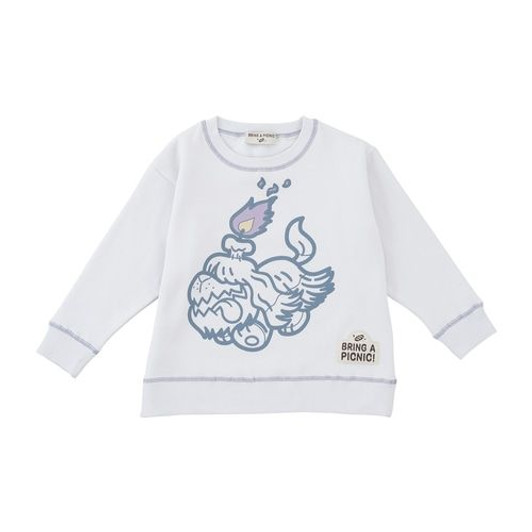 Pokemon Center Original Sweatshirt Greavard (Bring A Picnic!) - KIDS (Size 130)