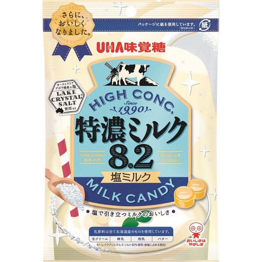 UHA Taste Sugar Tokuno Milk 8.2 Salted Milk 75g