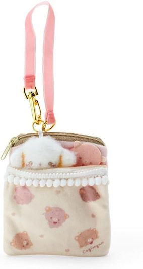 Sanrio Mascot Pass Case Cogimyun (Handmade Teddy Bear)