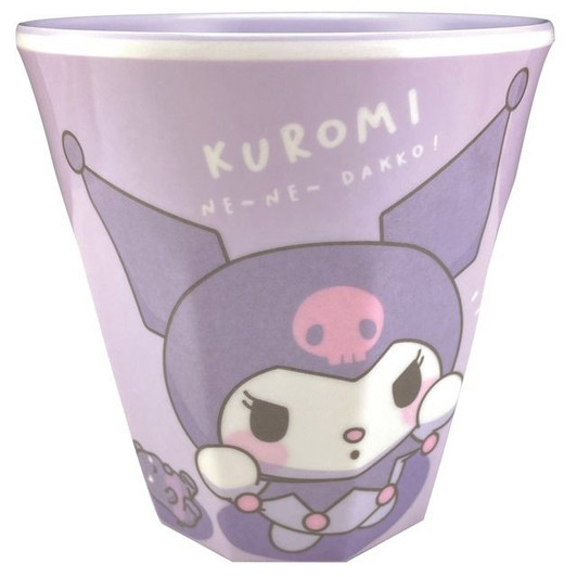 T's Factory Sanrio Melamine Cup Kuromi (Let's Cuddle!)
