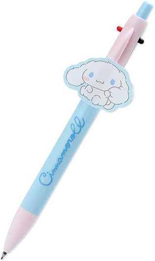 Sanrio 2-Color Ballpoint Pen & Mechanical Pencil Cinnamoroll (Plushie)