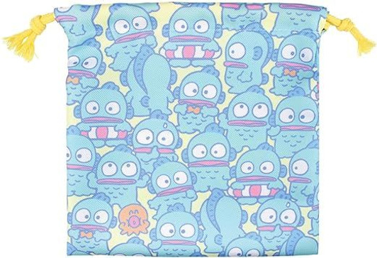 T's Factory Sanrio Flat Drawstring Bag - Hangyodon