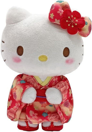 JP / Hatakeyama Hello Kitty Roll Plushie Pen Case