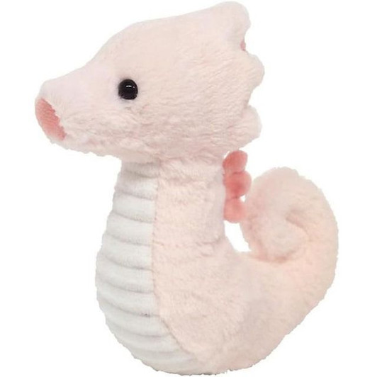 Sunlemon Plush Doll Fluffy Pink Seahorse (S)