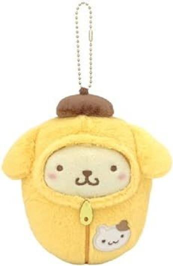 Nakajima Sanrio Mascot Holder Sleeping Bag Pom Pom Purin