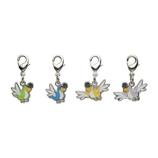 Pokemon Center Original Nationwide Pokedex Metal Charm Set / Squawkabilly (931)