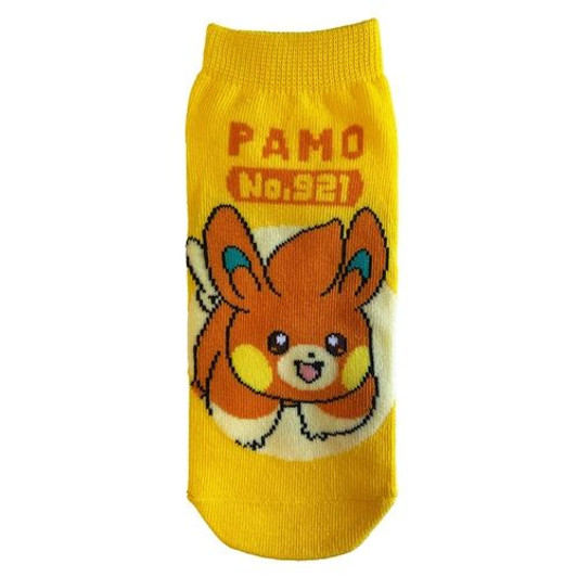 Pokemon Center Original Short Socks Pawmi Logo & Number (23~25cm)