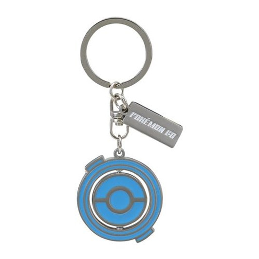 Pokemon Center Original Pokemon GO PokeStop Rotating Keychain