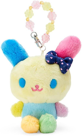 Sanrio Plush Mascot Holder - Usahana (Heisei Character Ribbon)