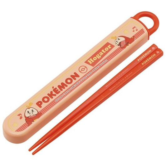 Pokemon Center Original Antibacterial Chopsticks with Case - Fuecoco