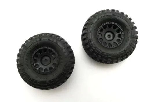 Kyosho MXTH003HW Premounted Tire/Wheel w/Weight 2pcs INTERCO TIRE