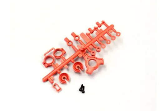 Kyosho OT210RB Shock Plastic Parts (Red/OPTIMA)