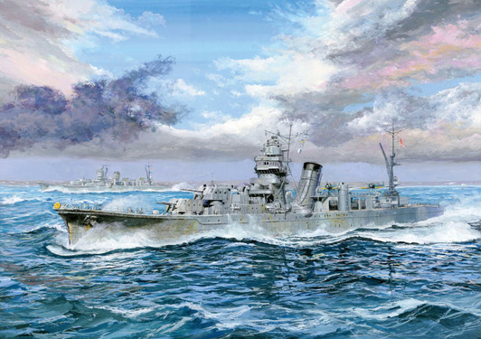 Fujimi 1/700 IJN Light Cruiser Noshiro Full Hull Plastic Model