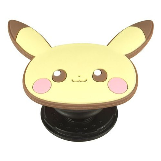 Pokemon Center Original POCOPOCO Die-cut Soft Smartphone Grip PokePeace Pikachu