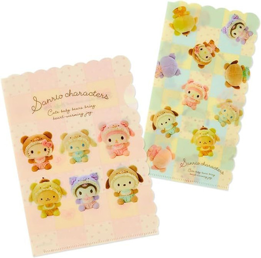 Sanrio Clear File Sanrio Characters (Baby)