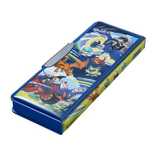 Pokemon Center Original Double-sided Open Pencil Case - JOURNEY in Paldea