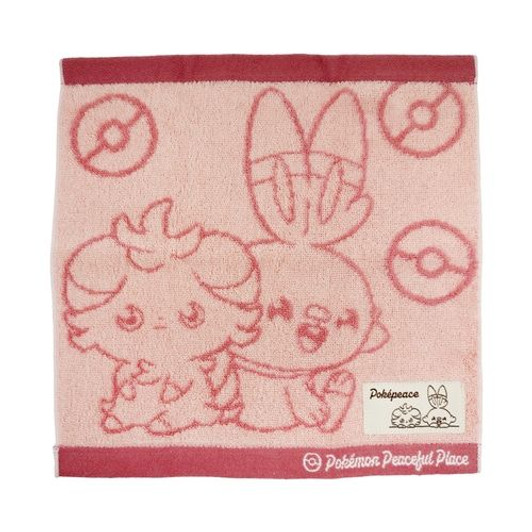 Pokemon Center Original Pokemon Center Original PokePeace Mini Towel (Red)
