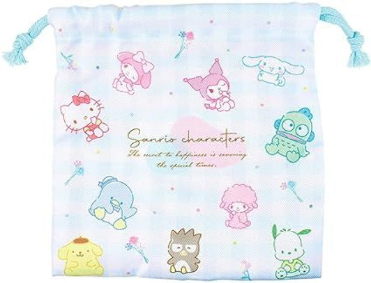 T's Factory Sanrio Characters Large Drawstring Bag