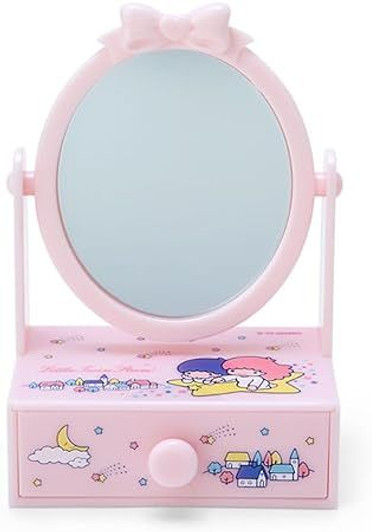 Sanrio Mirror Stand Little Twin Stars (Fashionable Miscellaneous Goods)