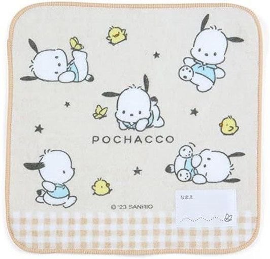 Sanrio Sanrio Petit Towel with Name Tag - Pochacco