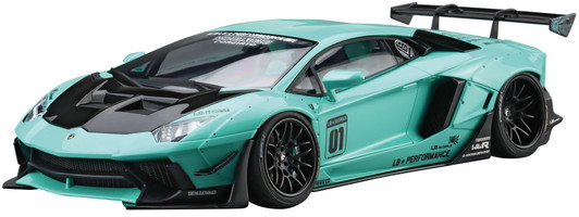 Aoshima 1/24 Liberty Walk No.21 Lamborghini Aventador Limited Edition Ver.2 Plastic Model
