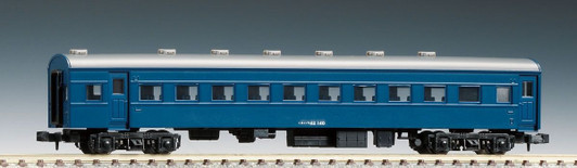 Tomix 8548 JNR Passenger Car SUHAFU Type 42 (Blue) (N scale)