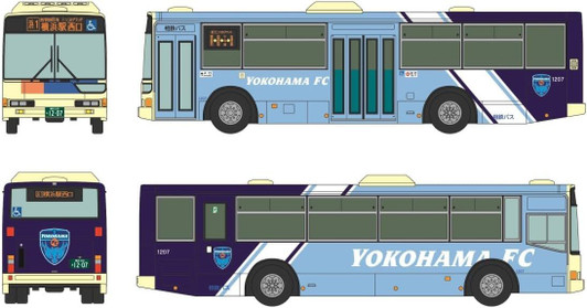 Tomytec The Bus Collection Sotetsu YOKOHAMA FC Wrapping Bus (N scale)