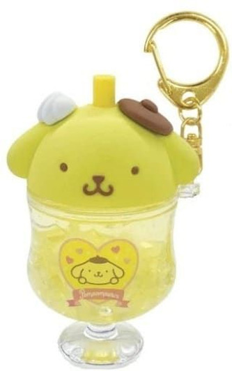 Sanrio Keychain Pom Pom Purin (Colorful Soda)