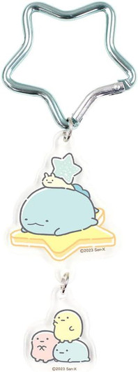 T's Factory Sumikko Gurashi Acrylic Keychain with Carabiner Tokage