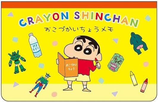 T's Factory Crayon Shin-chan Memo Pad Shin-chan
