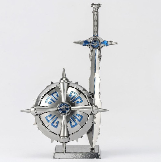 Tenyo Metallic Nano Puzzle Dragon Quest Hagure Metal Sword & Hagure Metal Shield