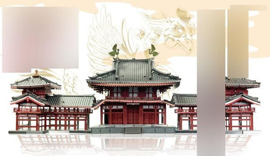 Tenyo Metallic Nano Puzzle Byodo-in Phoenix Hall
