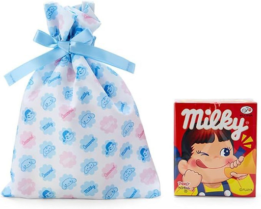 Sanrio & Milky - Candy Drawstring Bag Set (Cinnamoroll)