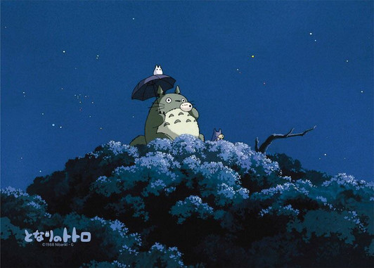 Ensky 108-629 Jigsaw Puzzle Studio Ghibli My Neighbor Totoro Ocarina at Night (108 Pieces)