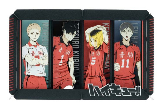 Ensky PT-L54 Paper Theater Otokoma High School (Haikyuu!!)
