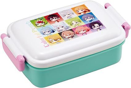 Skater Colorful Peach Lunch Box 450ml