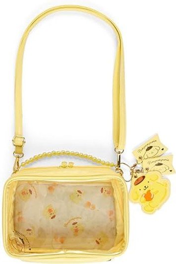 Sanrio Half-Clear Shoulder Bag Pom Pom Purin (Enjoy Idol)