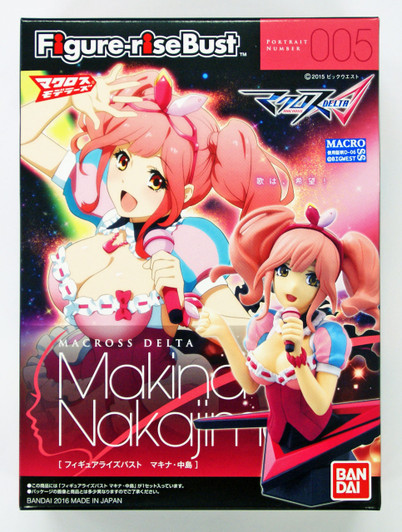 Bandai Figure-Rise Bust 005 Macross Delta MAKINA NAKAJIMA 4549660105169
