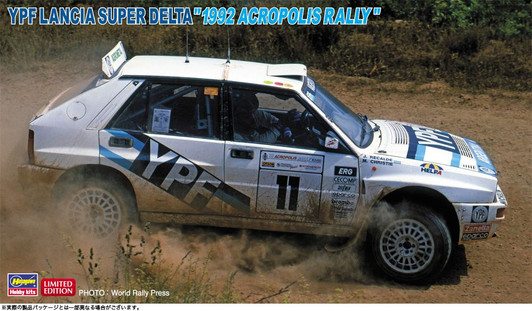 Hasegawa 1/24 Lancia Super Delta ''1992 Acropolis Rally'' Plastic Model