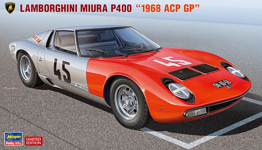 Hasegawa 1/24 Lamborghini Miura P400 ''1968 ACP GP'' Plastic Model