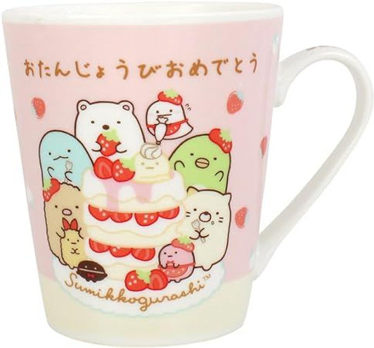 T's Factory Sumikko Gurashi Mug 'Happy Birthday'