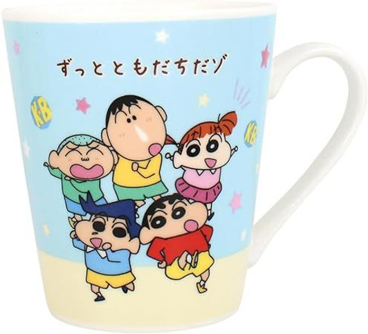 T's Factory Crayon Shin-chan Mug 'We'll always be friends!'