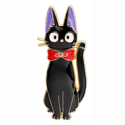 Studio Ghibli  Kiki's Delivery Service Metal Brooch Jiji